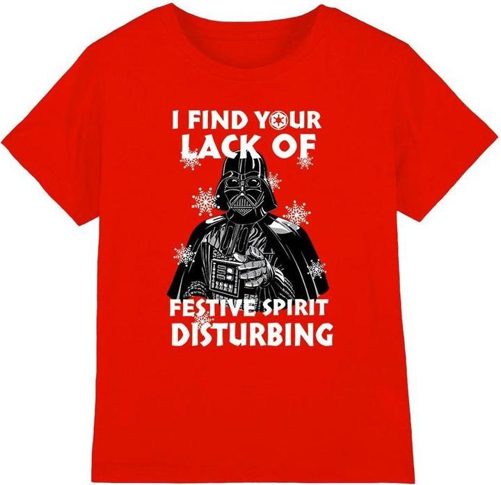 Star Wars Lack Of Spirit TShirt weihnachtliches Design