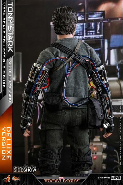 Produktbild Hot Toys Iron Man "Tony Stark - Mech Test - DLX Version" 1/6 Movie Masterpiece Actionfigur