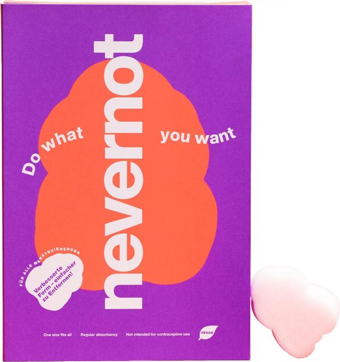 Produktbild NeverNot Softtampon (10 x, Normal)