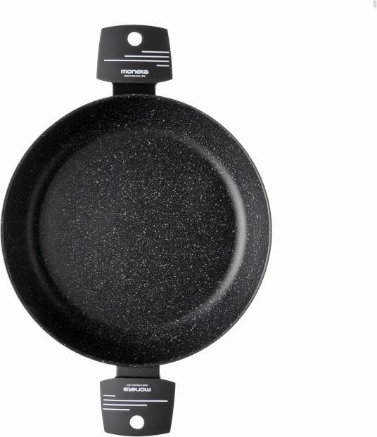 Produktbild Moneta Currency Zeus Induction Saucepan 2 handles, Aluminium, Grey, 28 cm (28 cm, Bratpfanne, Aluminium)
