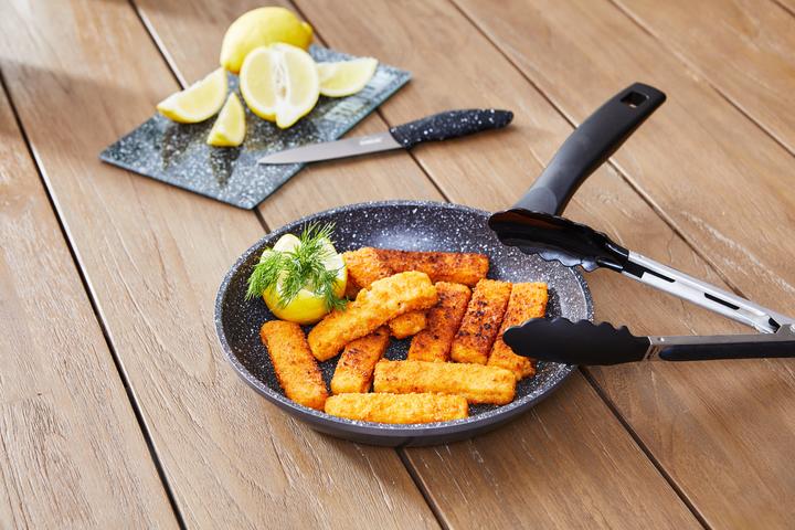 Actual product image Stoneline 6841 frying pan 24 cm (24 cm, Pan set + pot set, Aluminium)