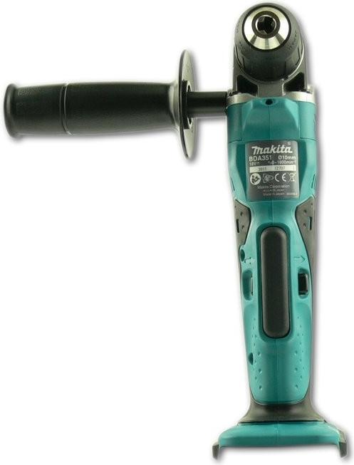 Actual product image Makita BDA 351 Z Battery angle drill 18V 13,5Nm Solo - without battery, without charger (Rechargeable battery operated)