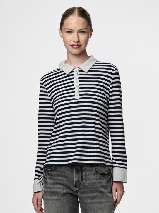 Actual product image Pieces PCDONNA Langarm-Poloshirt (M)