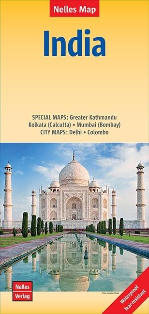 Produktbild Map Landkarte India