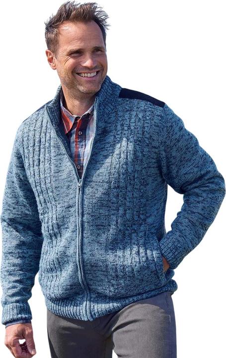 Produktbild Atlas For Men Gestrickte Jacke mit Fleecefutter (XXL)