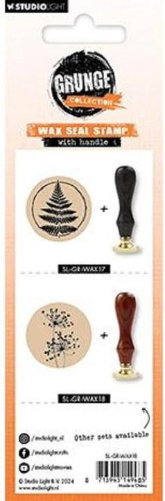 Produktbild art by marlene Wachssiegel Stempel "Distel" Grunge Collection
