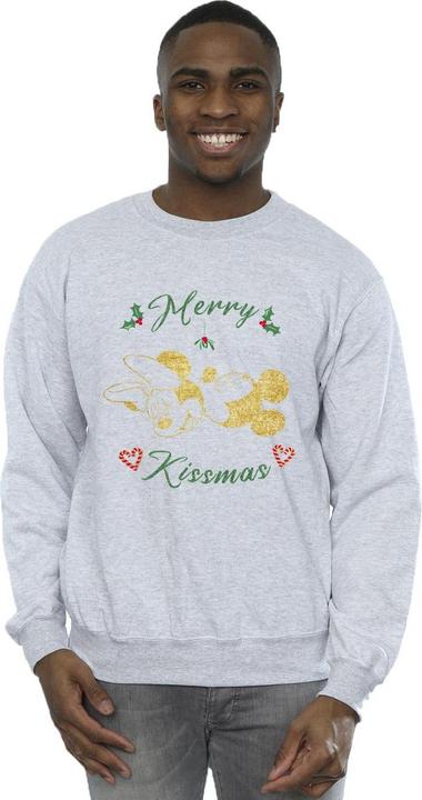 Immagine prodotto Disney Mickey Mouse Merry Kissmas Felpa Uomo (M)