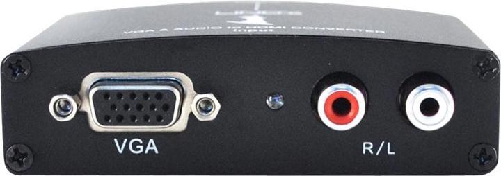 Actual product image Lindy VGA + Audio to HDMI Converter Maximum resolution 1080p no scaling (Extender)