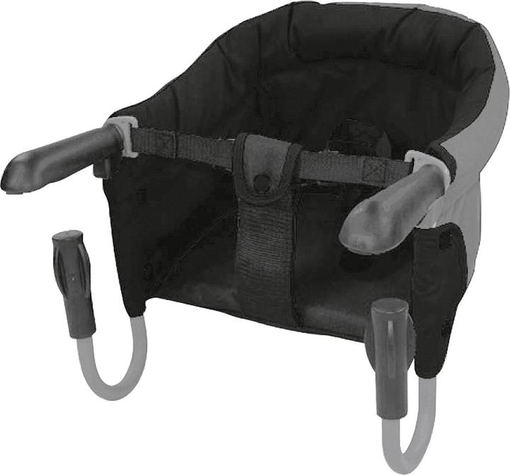 Image du produit ToyToyToy Siège de table pour enfants avec sac de transport, 45x35x28cm, gris/noir, TC-102
