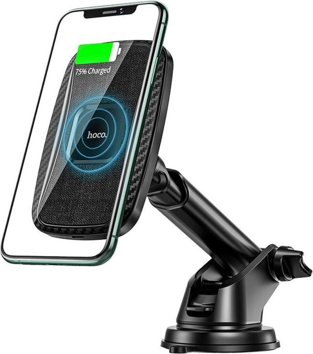 Produktbild Hoco Magnetische Autohalterung inkl. Wireless Charging