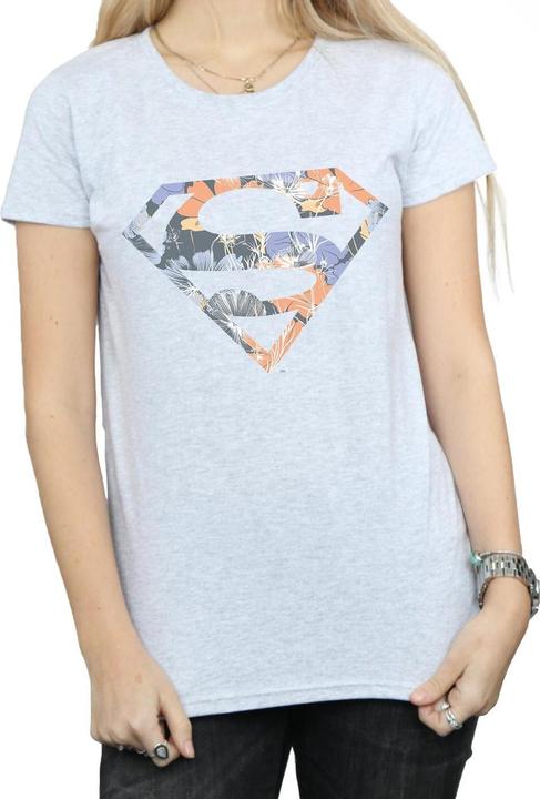 Produktbild Superman Floral Logo 2 TShirt (S)