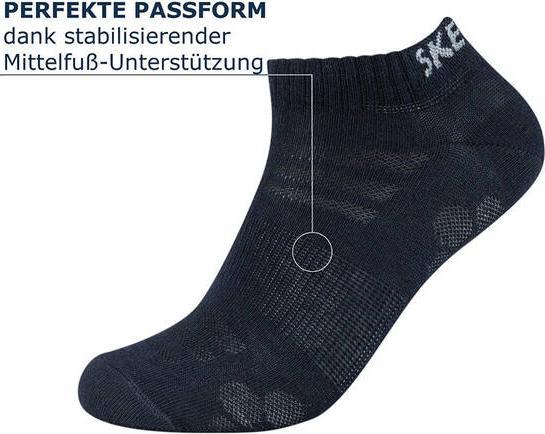 Produktbild Skechers Unisex-Sneaker-Socken 8er-Pack (8er Pack, 47, 49)