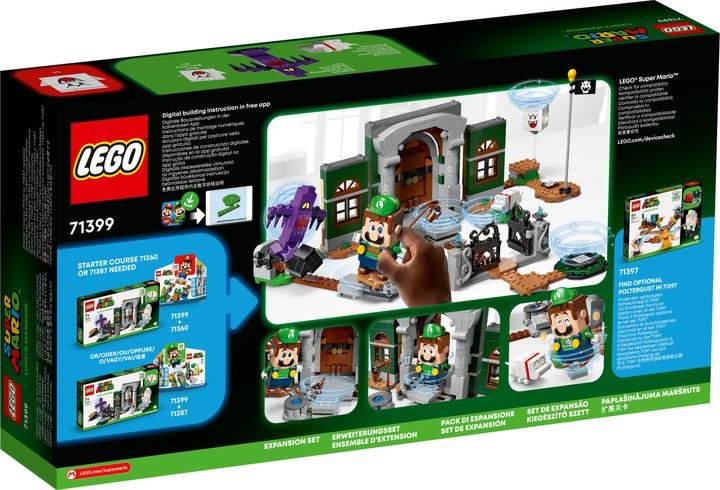 Actual product image LEGO Luigi's Mansion: Entrance - Expansion Set (71399, LEGO Super Mario)