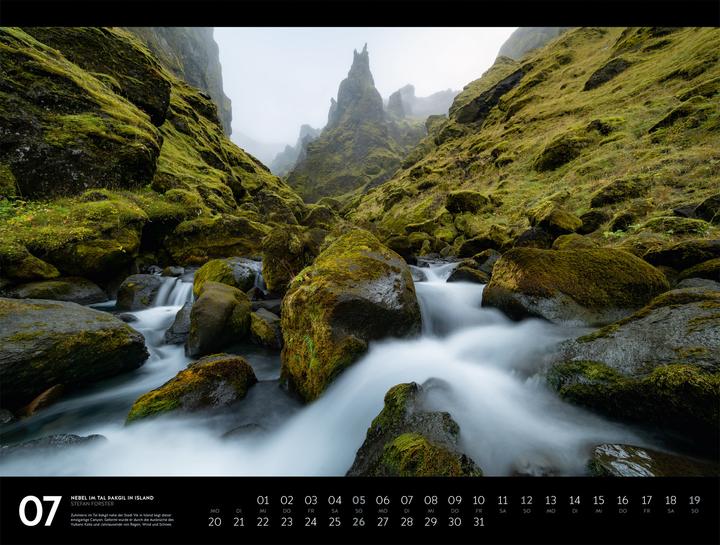 Produktbild Nordische Welten - Signature Kalender 2026 (66 x 50 cm, Deutsch)