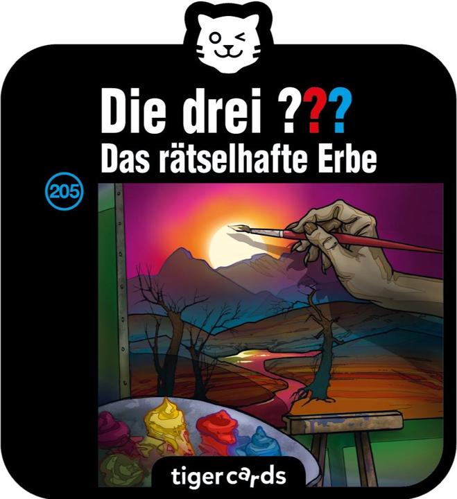 Produktbild Tigermedia tigercard - Die drei??? - Folge 205: Rätselhaftes Erbe (Deutsch)
