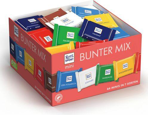 Produktbild Ritter Sport Die Bunten Mini in Vorratsbox (1344 g)