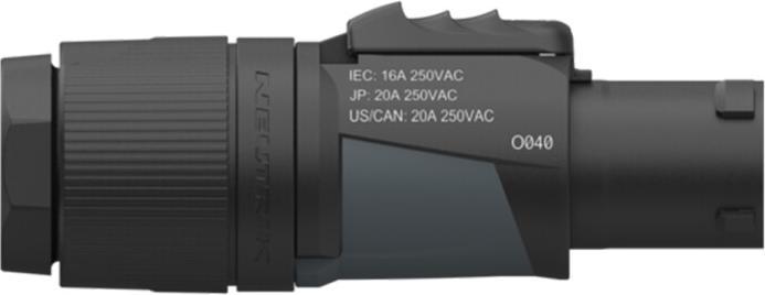 Actual product image Neutrik NAC3F-TRUE1-S - powerCON TRUE1® Steckverbinder female small | IP67