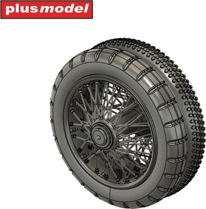Produktbild Plus Model Wheels for british armored car RR