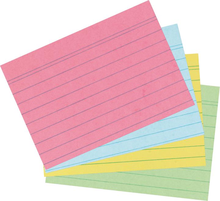 Herlitz Index cards (A7, 170 g/m², 200 x)