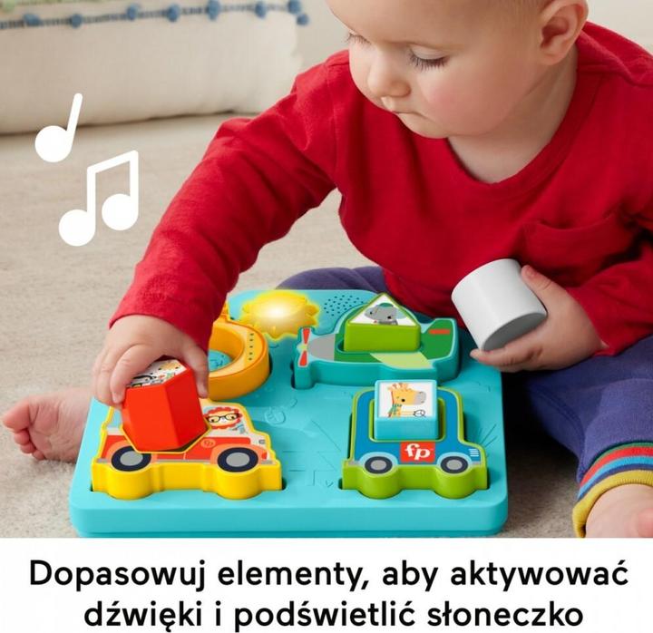 Produktbild Fisher-Price Shapes & Sounds Vehicle Puzzle