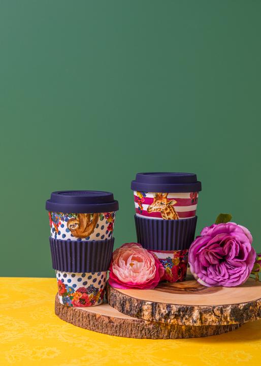 Produktbild Mikasa Wild at Heart Giraffe Travel Mug, 370ml