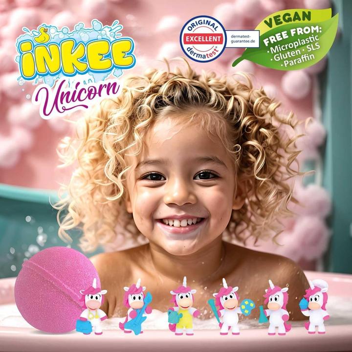 Produktbild Craze Inkee Surprise Badebombe Unicorn Professions