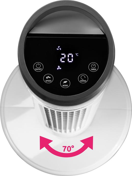 Actual product image tectake Tower fan (50 dB)