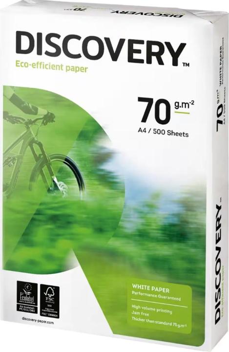 Immagine prodotto Discovery Carta per fotocopie (70 g/m², 500 x, A4)