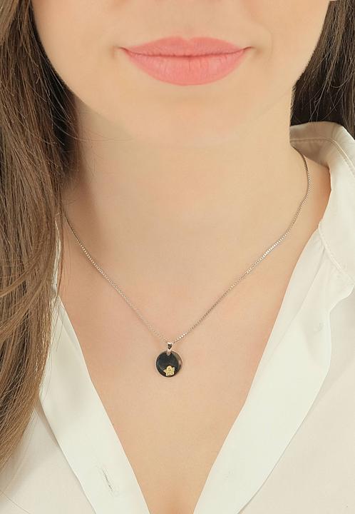 Actual product image Muau Guardian angel (Yellow gold)