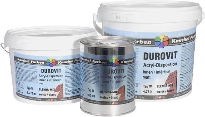 Produktbild Knuchel Durovit Mischfarbe (Transparent, 5 l)
