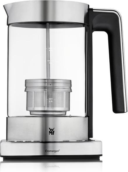Produktbild WMF Glas Wasserkocher mit Temperaturwahl 1,7l Teesieb Warmhaltefunktion Lono 3000W (1.70 l)