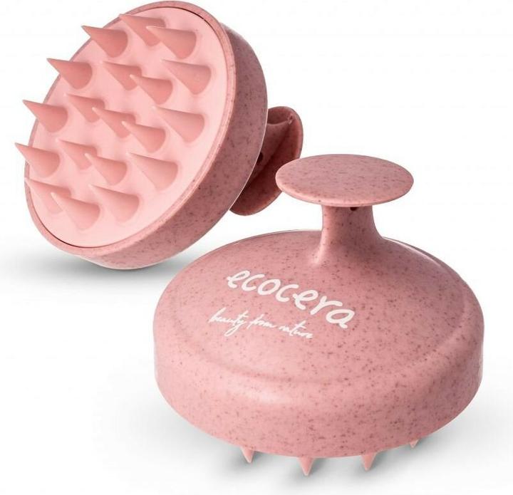 Immagine prodotto Ecocera Medi Spazzola per cuoio capelluto rosa