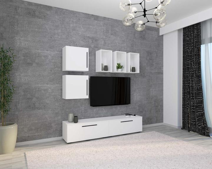 Actual product image VCM TV Lowboard TV Cabinet Wall Unit Living Room Wall Unit Arila L (190 x 40 x 200 cm)