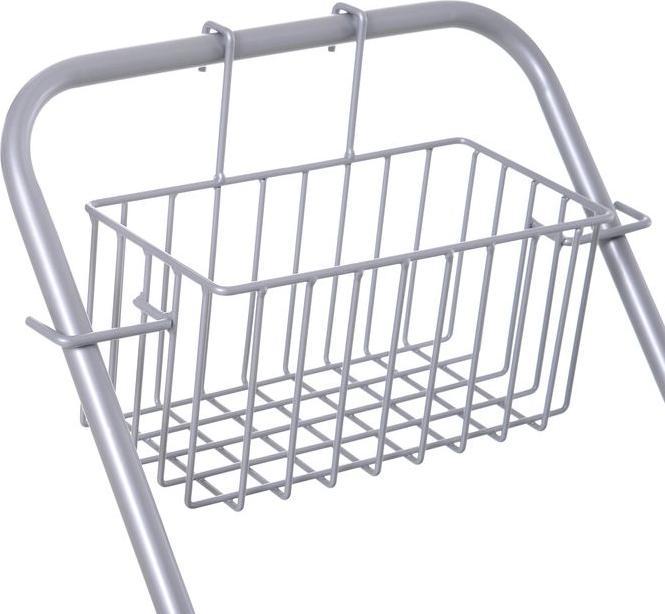 Actual product image Swisshandel24 Putzwagen Reinigungswagen Fahreimer Putzeimer 25 Liter mit 4 Rollen Blau (1 pcs.)