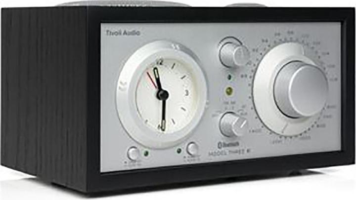 Tivoli Audio Audio - ModelThreeBluetoothw/USB - Wekkerradio - Zilver/Zwart