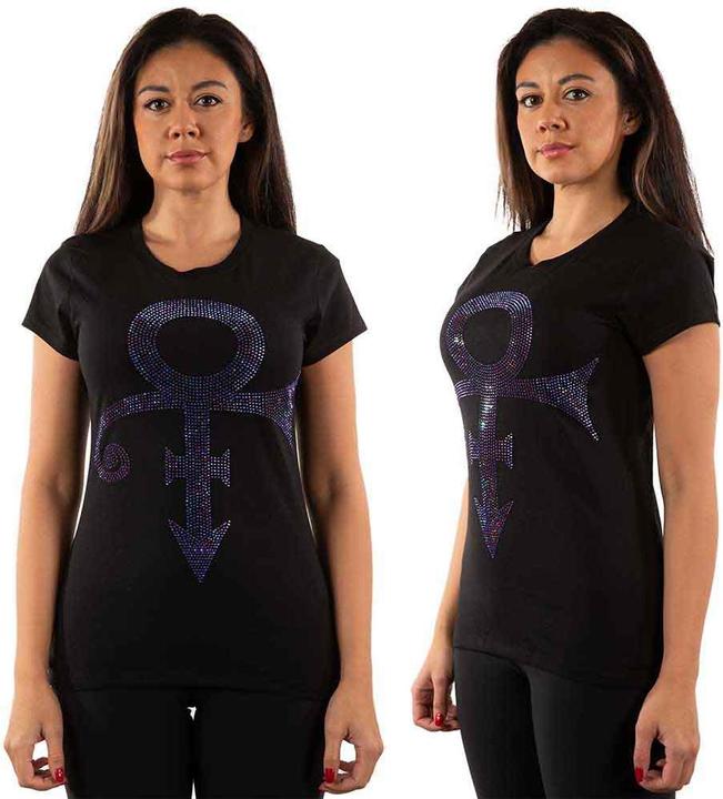 Prince Purple Symbol Diamante (Girlie)