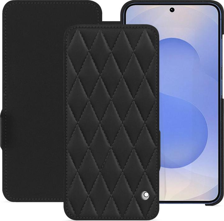 Actual product image Noreve Horizontal leather flap shell (Samsung Galaxy S25)