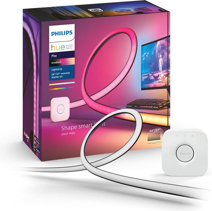 Produktbild Philips Hue Play Gradient inkl. Bridge (Mehrfarbig, 90.50 cm, Indoor)