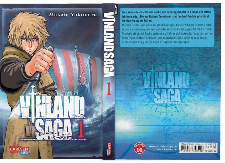 Actual product image Vinland Saga 01 (German, Makoto Yukimura, 2012)