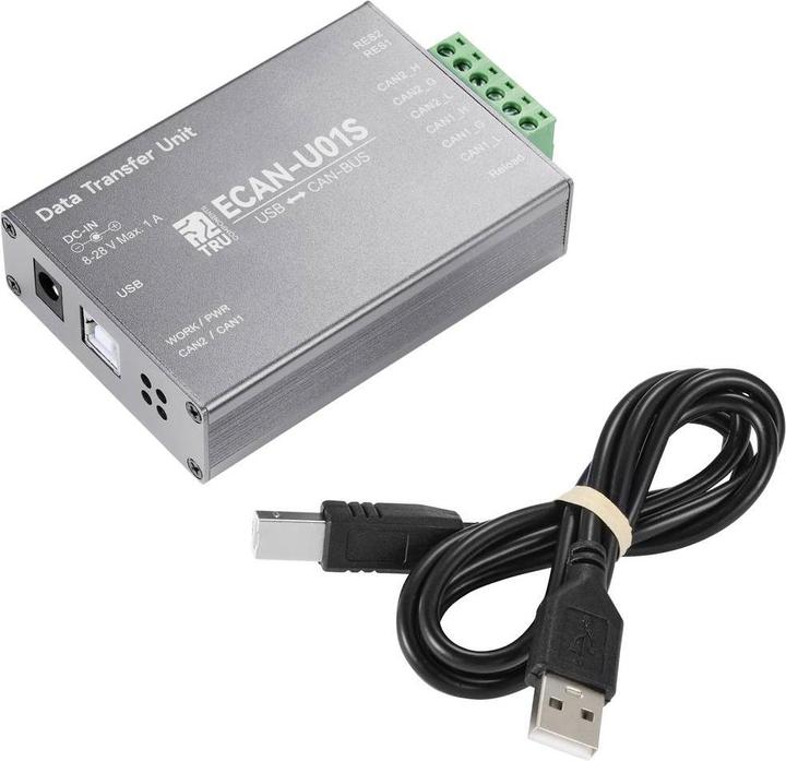 Immagine prodotto Tru Components TC-ECAN-U01S Convertitore CAN USB, CAN bus 1 pz.