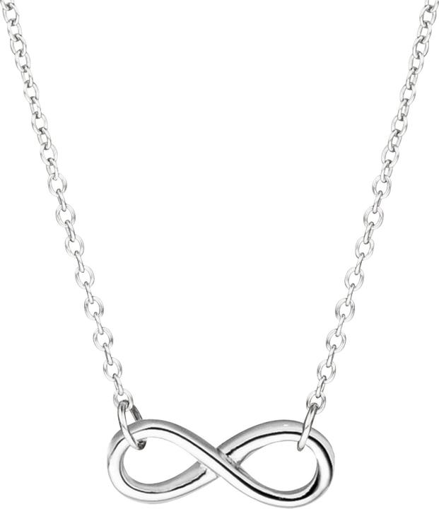 Actual product image Glanzstücke München Ladies Infinity sterling silver 40.0 cm base chain + 5.0 cm extension - 5954 (Sterling Silver, 40 - 45 cm)