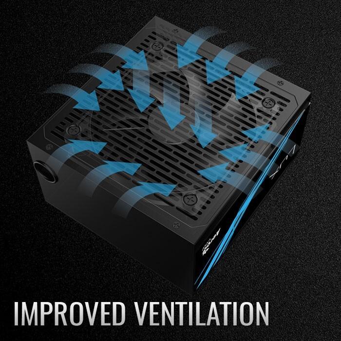 Produktbild AeroCool LUX 550W - stromforsyning - ATX (550 W)
