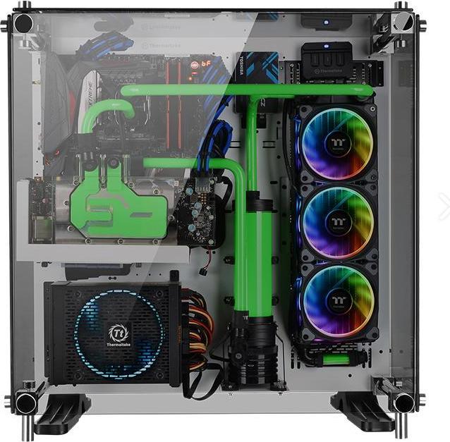 Immagine prodotto Thermaltake CL-F056-PL14SW-A sistema di raffreddamento per computer Computer case Fan Grey (140 mm, 3 x)