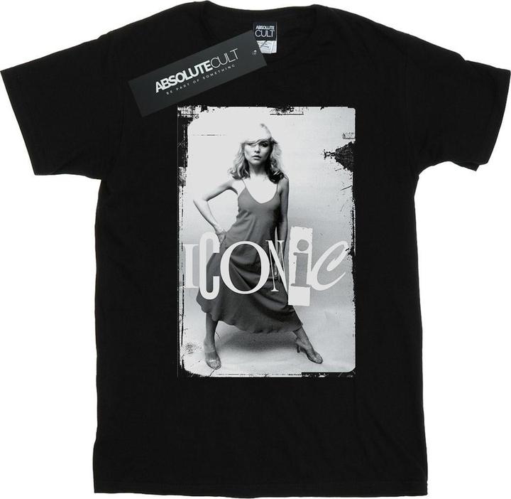 Actual product image Debbie Harry Womens/Ladies Iconic Photo Cotton Boyfriend T-Shirt (L)