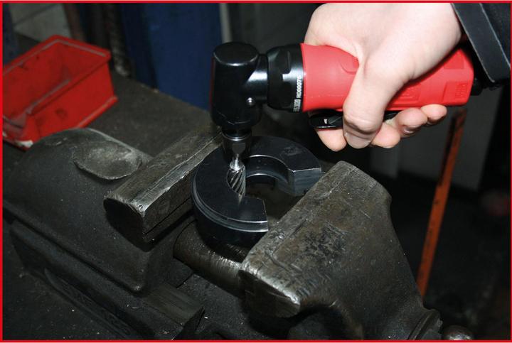 Actual product image KS Tools Pneumatic angle grinder, pneumatic, 18000 rpm (370 W)