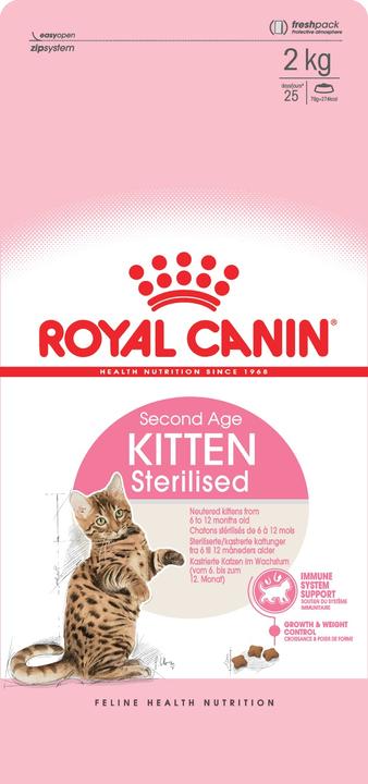 Actual product image Royal Canin Kitten Sterilised (Junior, 1 pcs., 400 g)