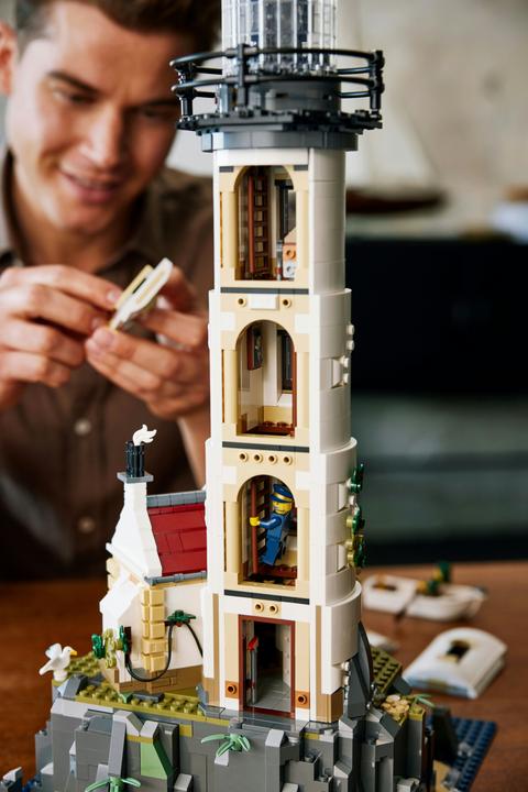 Actual product image LEGO Motorised lighthouse (21335, LEGO Ideas, LEGO Rare Sets)