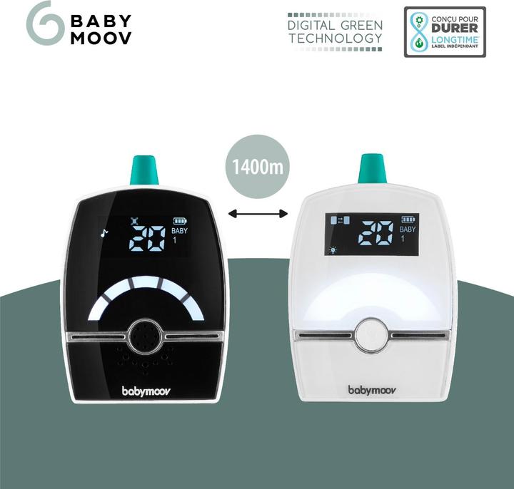 Immagine prodotto Babymoov Premium Care 2019 (Audio del baby monitor, 1400 m)
