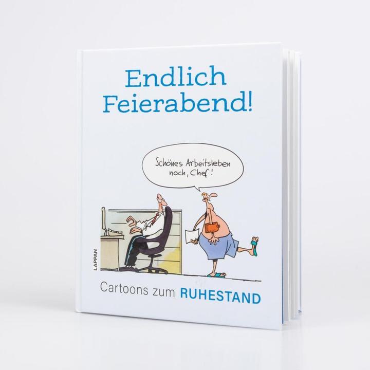 Immagine prodotto Endlich Feierabend! - Cartoons zum Ruhestand (Tedesco, Vari, 2023)