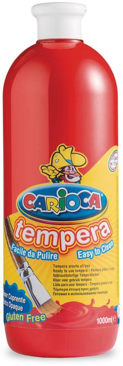 Actual product image Carioca Tempera Colours 1000ml 3388 red (Red, 1000 ml)